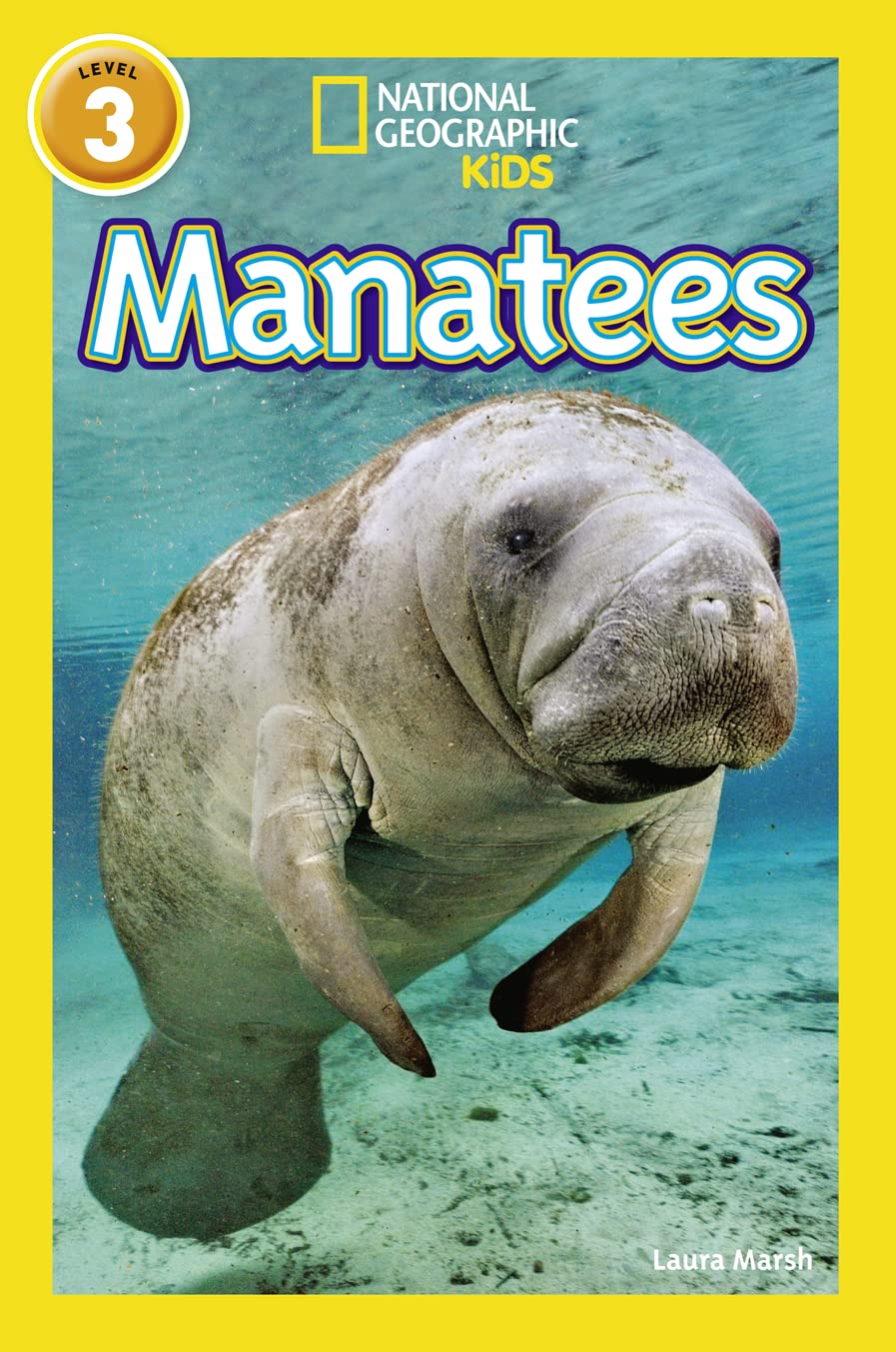 National Geographic Readers: Manatees book cover