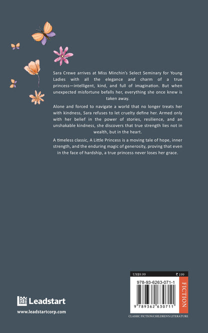 A Little Princess by Frances Hodgson Burnett [Premium Paperback] | Author of The Secret Garden | Classic Story Book | Inspiring Fictional Books | Must Read English Novels | Books for kids 9-12 years