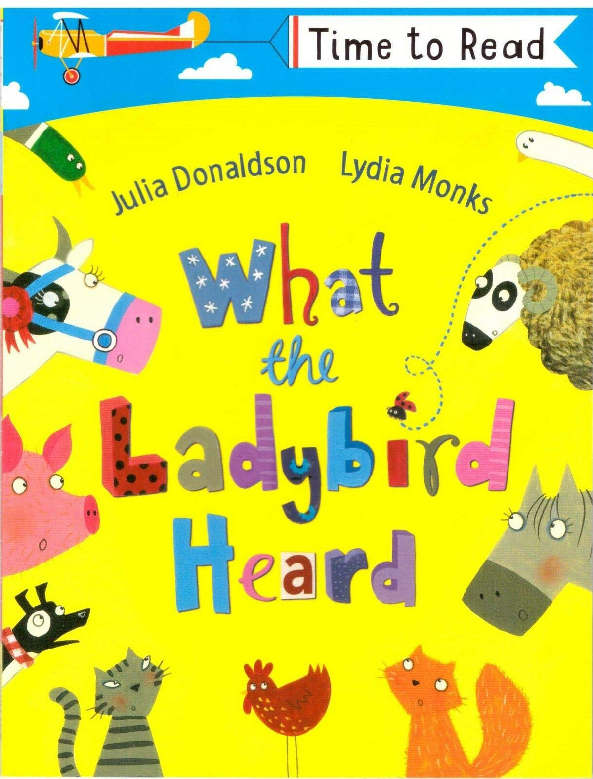 Time To Read: What the Ladybird Heard book cover