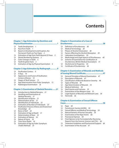 Practical Guide for Forensic Medicine and Toxicology, 3/E for MBBS Students | CBME-aligned NMC Practical Manual with Clinical Case Scenarios, Autopsy ... and New Criminal Laws (BNS, BNSS, BSA): 1