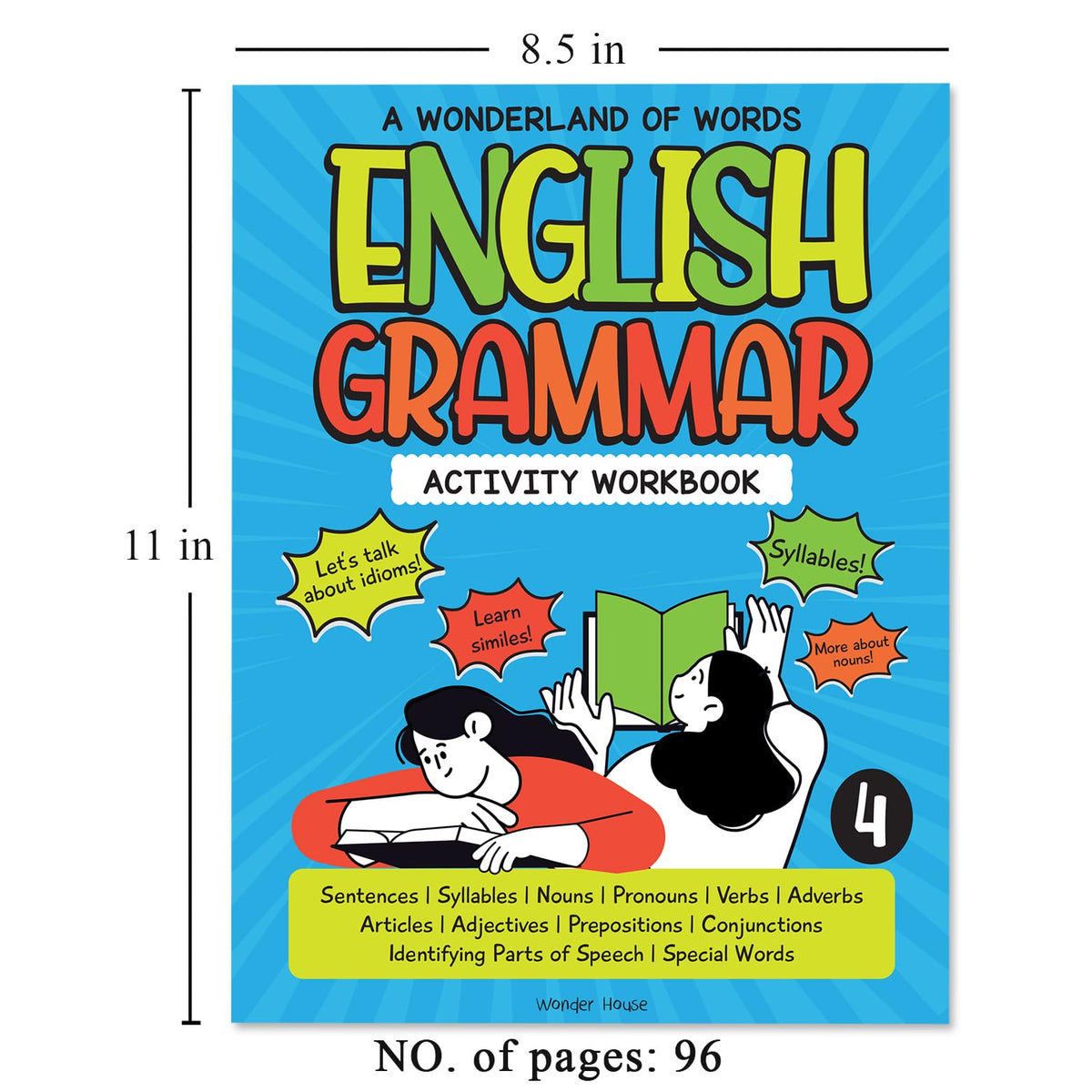 A Wonderland Of Words | English Grammar - Level 4 Activity Workbook