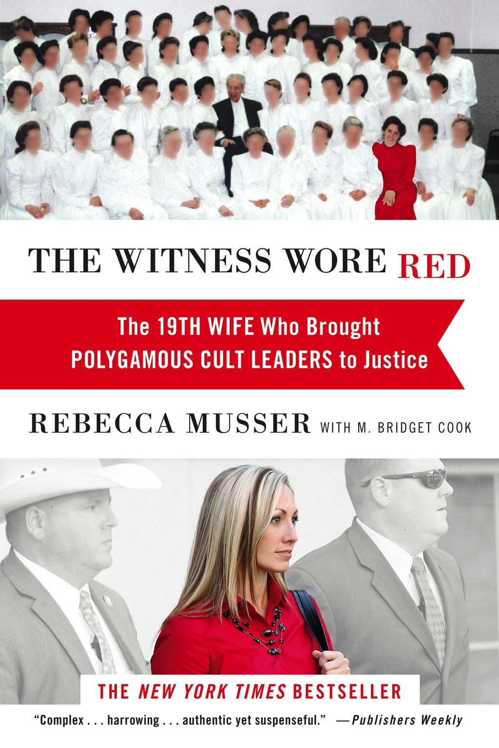 THE WITNESS WORE RED book cover