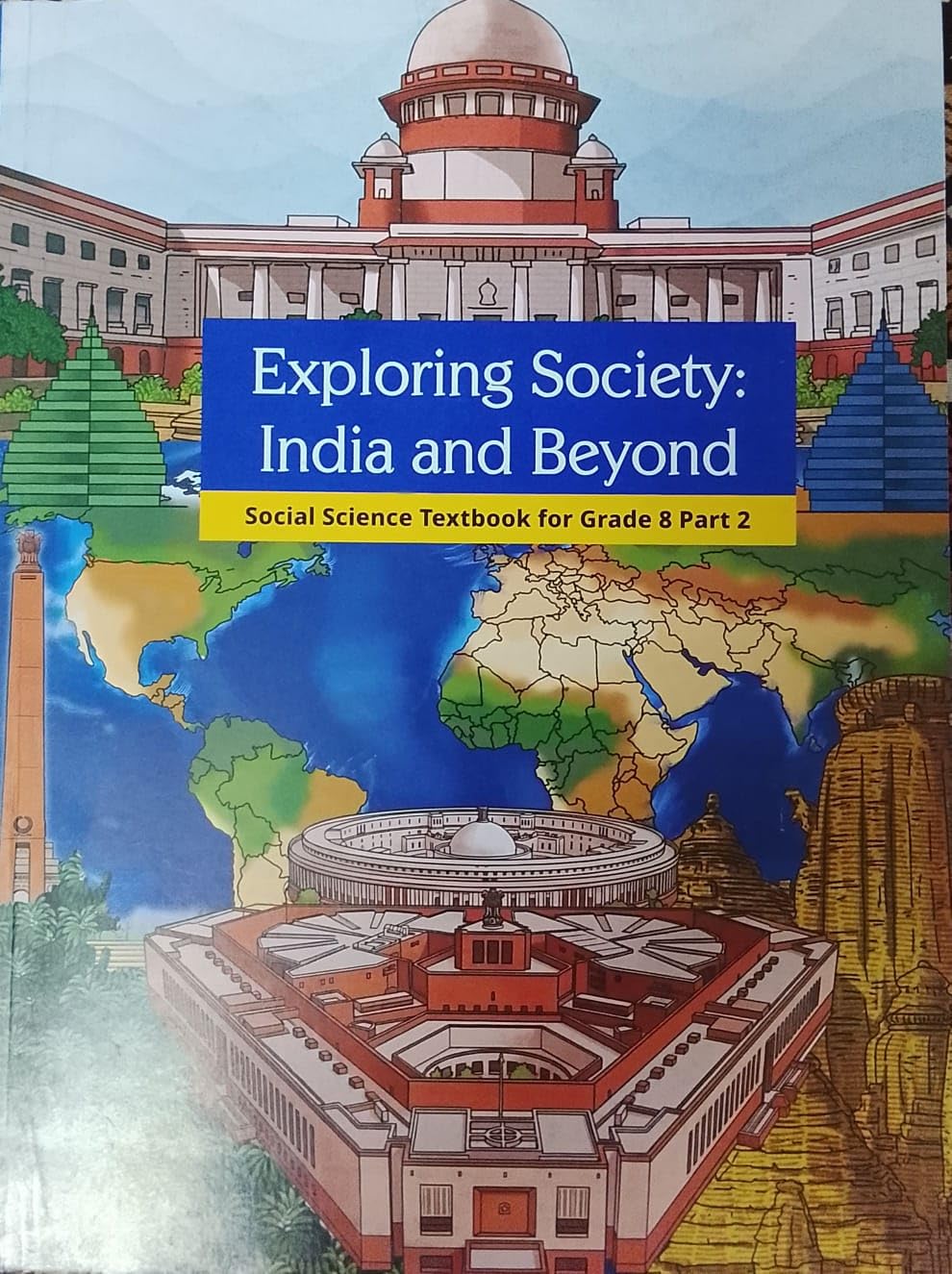 NCERT Class 8 Exploring Society Social Science Textbook Part 2 Latest Edition 2026-27