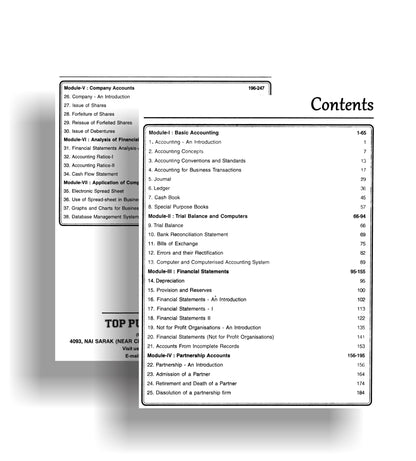 TOP NIOS Class 12 Accountancy T-320 English Medium Guide (Including Objective Type MCQs) | Updated with Latest Syllabus and Exam Pattern as per NIOS Latest Notification