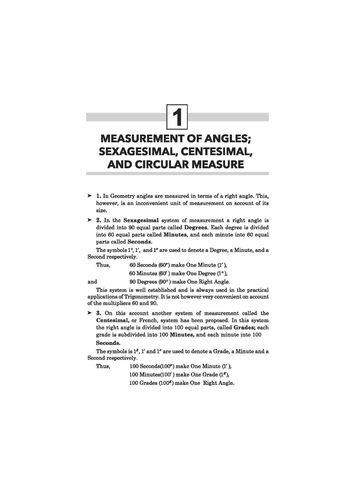 Arihant Classic Text Series Plane Trigonometry Part 1 by SL Loney | Mathematics Book for JEE Advanced, IIT Entrance, Engineering Exam Preparation 2025 (Classic Texts Series for jee)