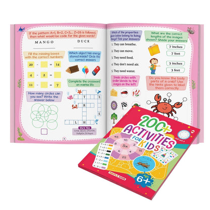 Brain Activity Book for Kids - 200+ Activities for Age 6+