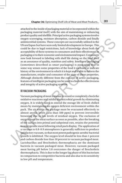 OUTLINES OF MEAT SCIENCE & TECHNOLOGY