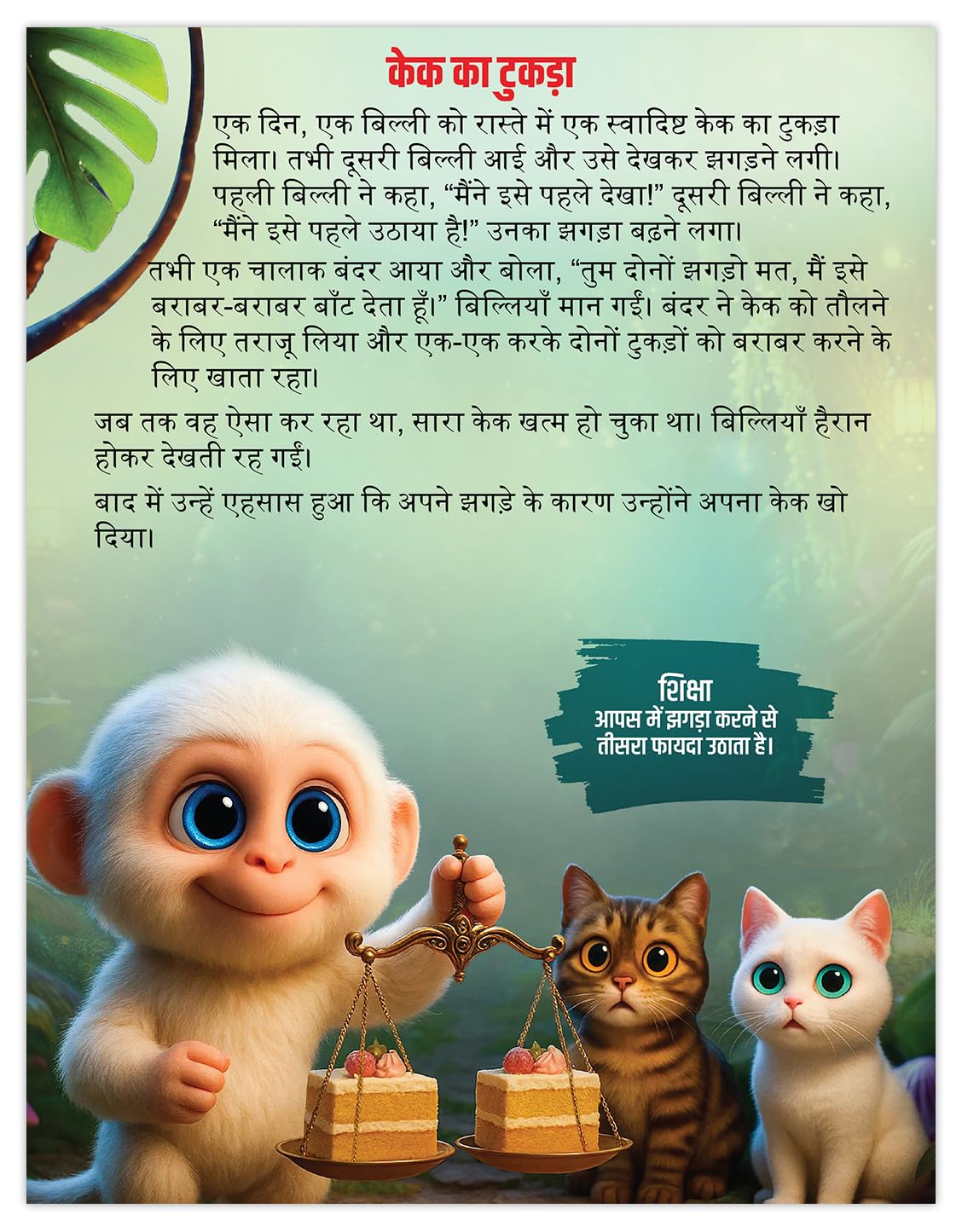 Panchtantra Ki Kahaniyan Hindi | 101 Panchatantra Story Books in Hindi for Kids (Hardback) | Premium Quality Moral Story Book by Pandit Vishnu Sharma | Two Brothers Publications