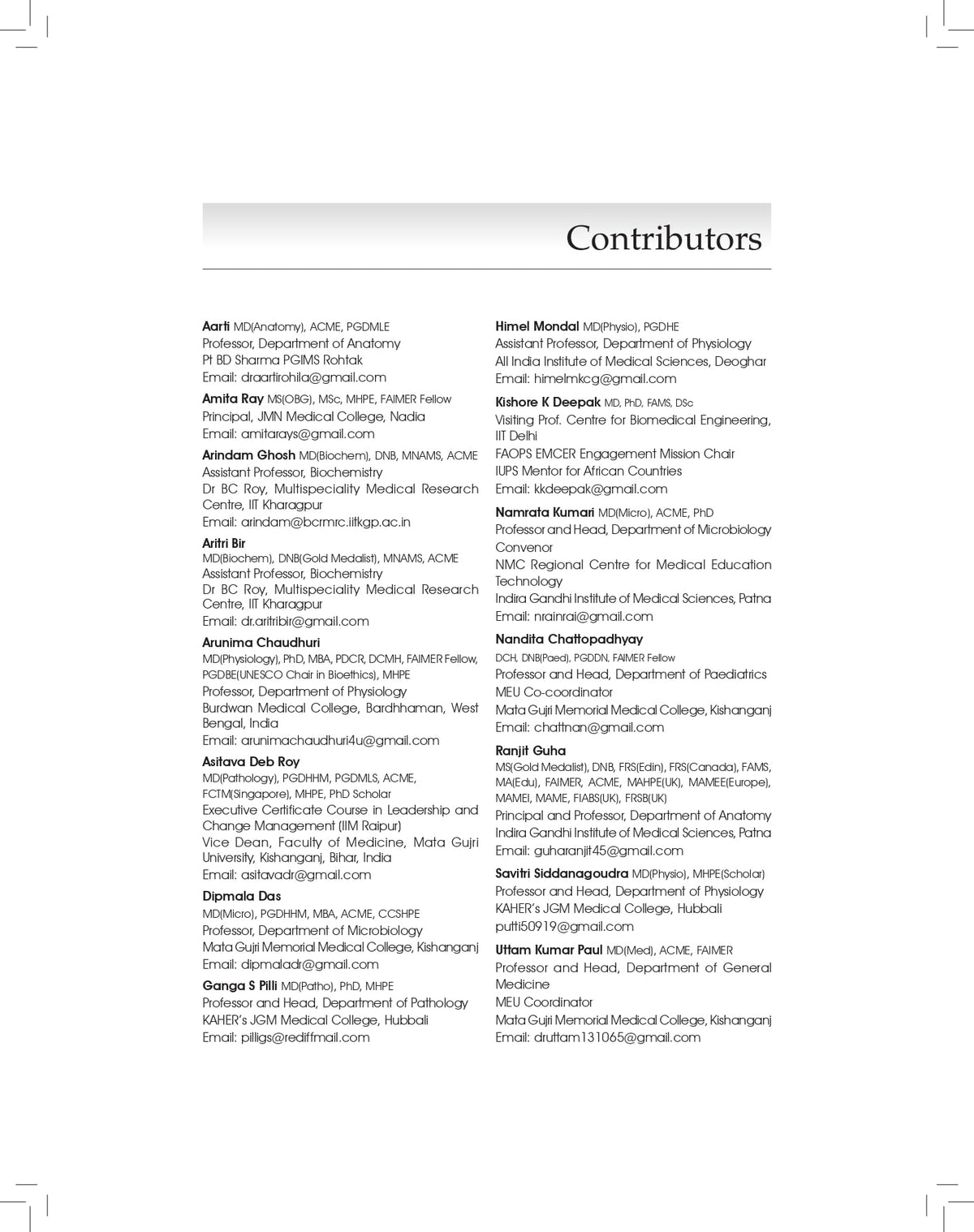 Basic Concepts in Medical Education - 2025