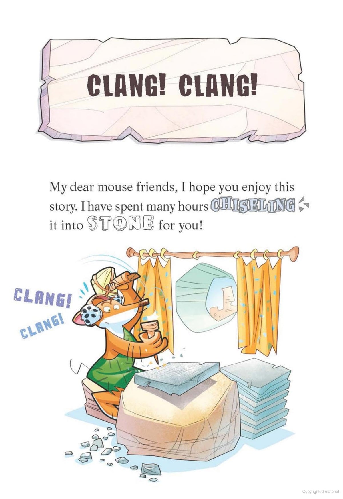 GERONIMO STILTON - CAVEMICE#01 THE STONE OF THE FIRE: 1