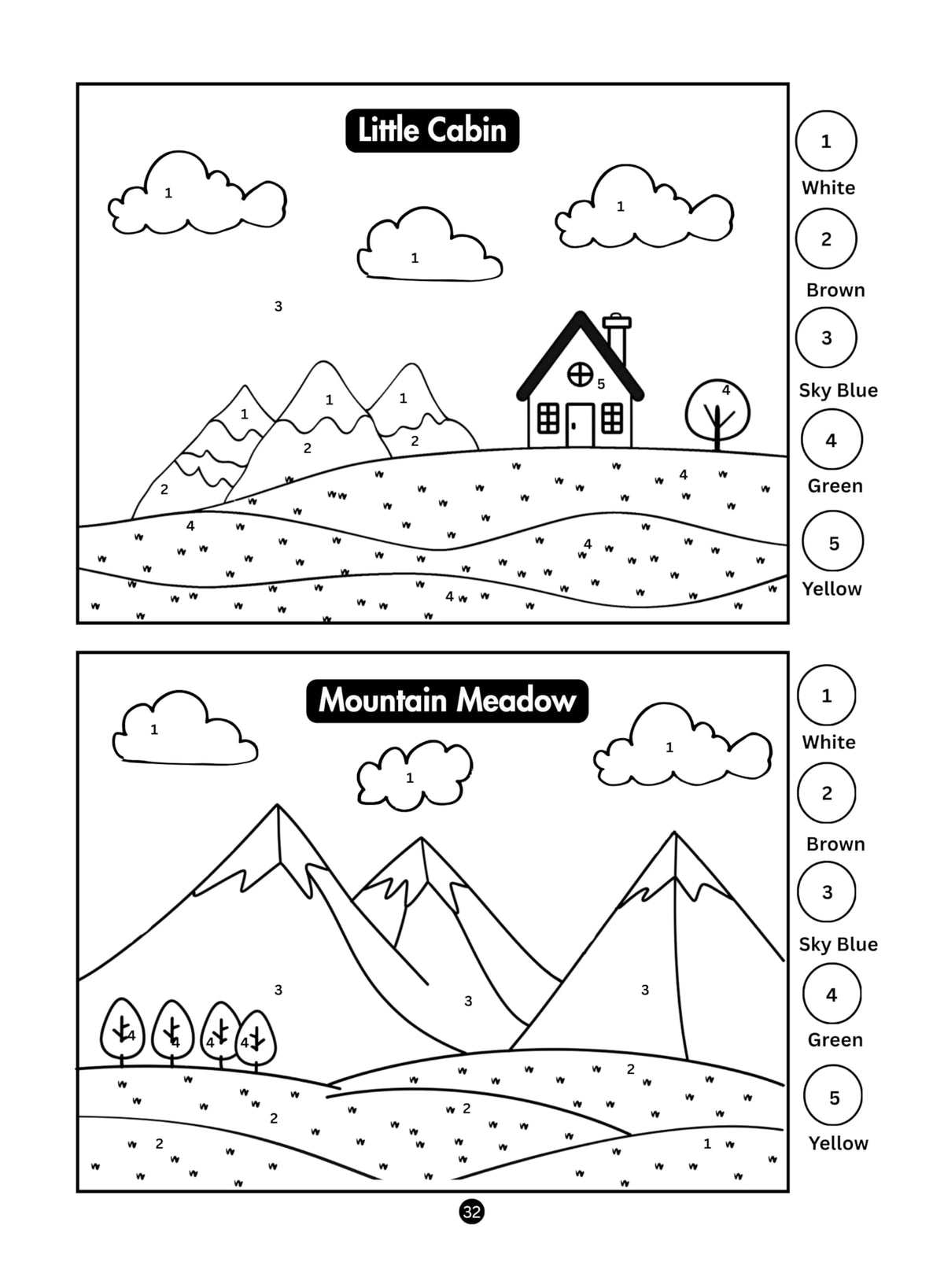 101 Doodle Colouring for Brilliant Kids - 5 to 7 Years Old - Number Coloring | Painting & Drawing Activity Book | Birthday Gifts for Kids, Boys & Girls, 5, 6, 7 Years