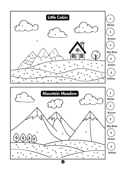 101 Doodle Colouring for Brilliant Kids - 5 to 7 Years Old - Number Coloring | Painting & Drawing Activity Book | Birthday Gifts for Kids, Boys & Girls, 5, 6, 7 Years