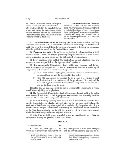 Lawmann's Electricity Act, 2003 | Bare Act with Comments