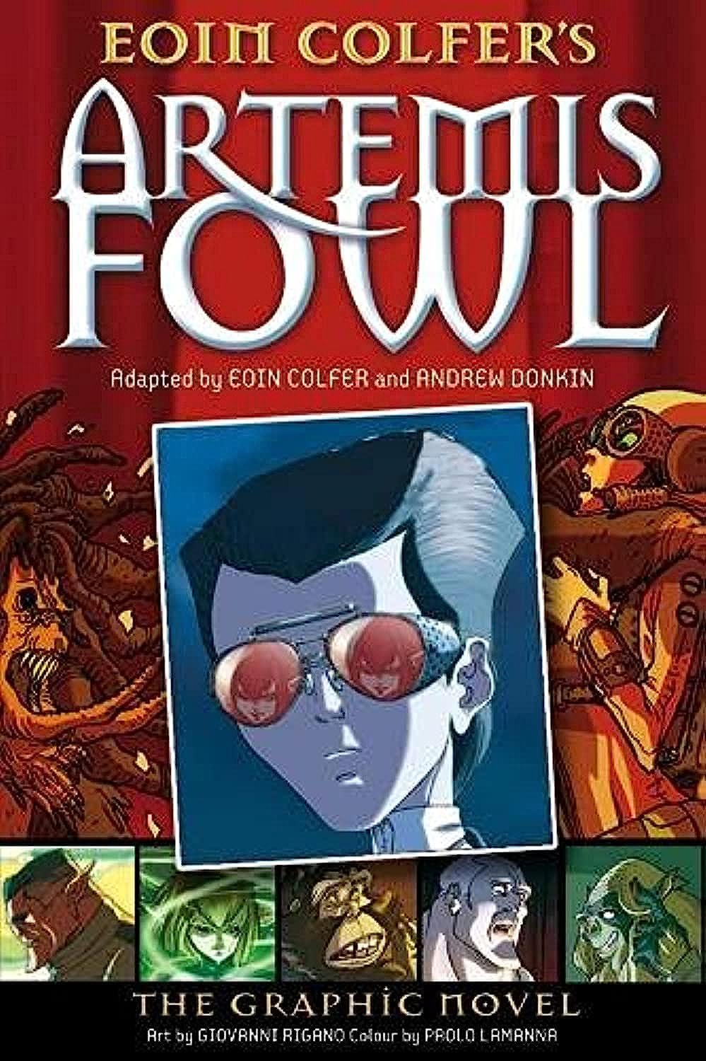 Artemis Fowl The Graphic Novel book cover