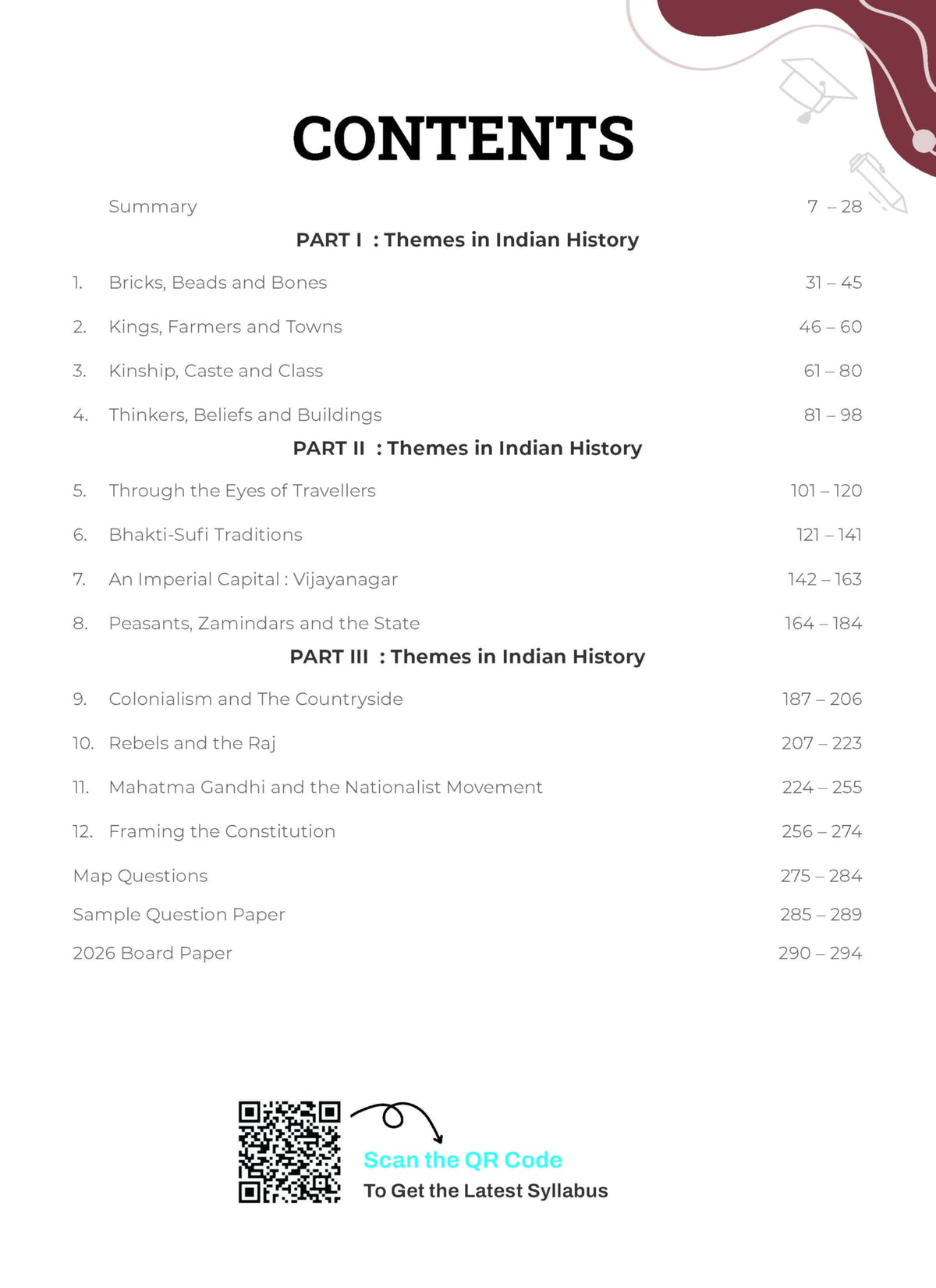 Gurukul by Oswal CBSE Class 12 History Most Likely Question Bank for 2027 Exam | Chapterwise & Categorywise Questions, Competency-Based Practice, PYQs, Board Paper & SQP Included