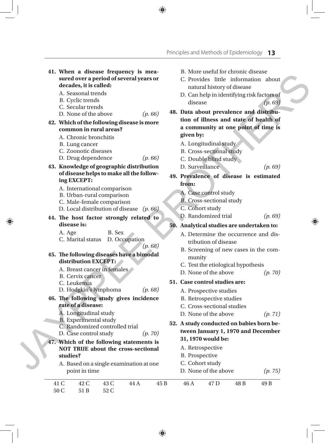 MCQS IN COMMUNITY MEDICINE