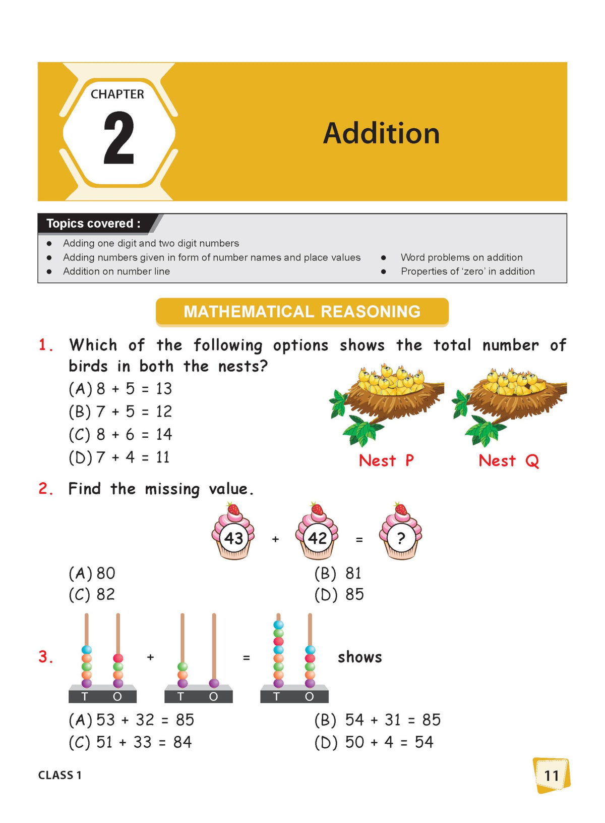 MTG International Mathematics Olympiad (IMO) Workbook Class 1 - Chapter-wise MCQs with Achievers Section - SOF Olympiad Books For 2026-27 Exam