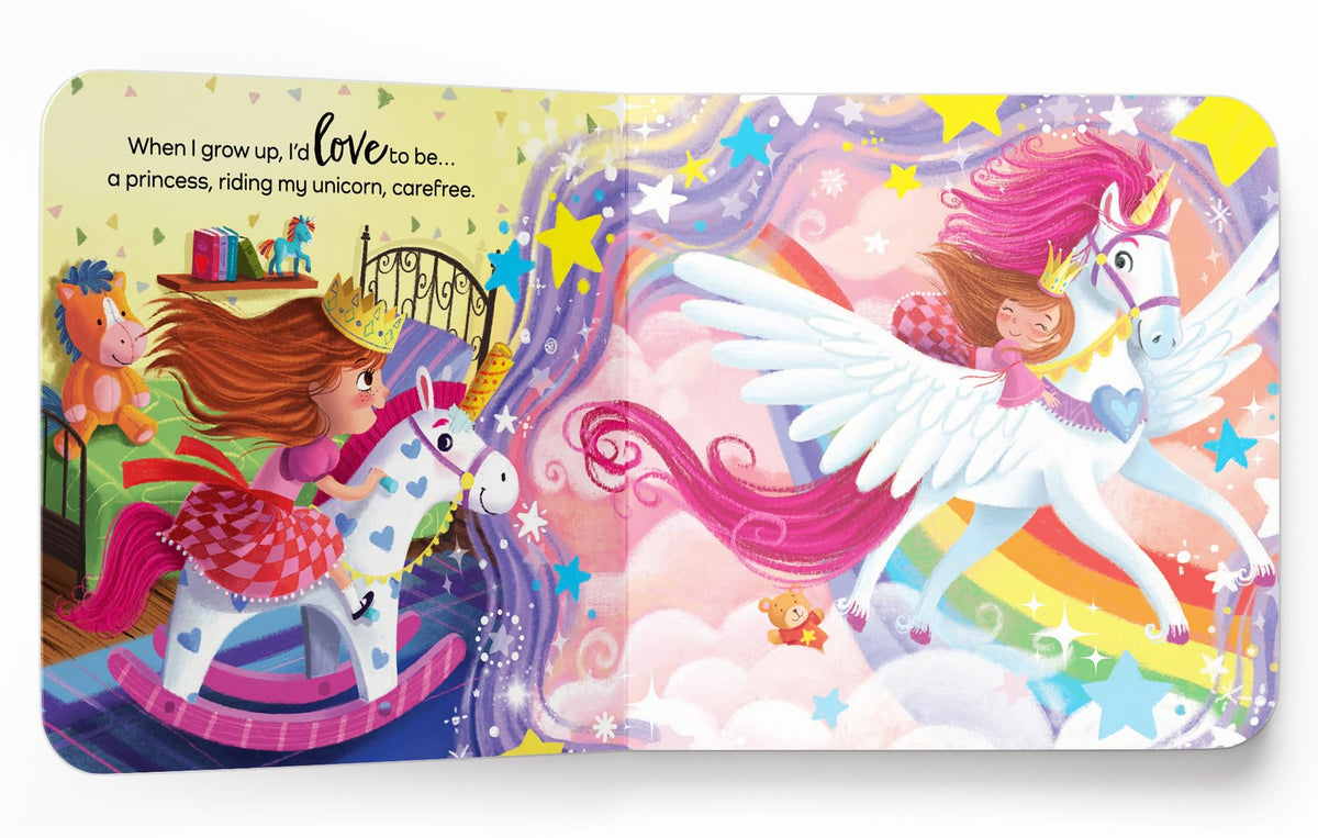 When I Grow Up, I Want To – An Inspiring Illustrated Book For Kids | Dream Big With Fun Ideas Like Doctor, Astronaut, Artist & More | Encourages ... For Toddlers & Preschoolers | Ages 2–6 Years