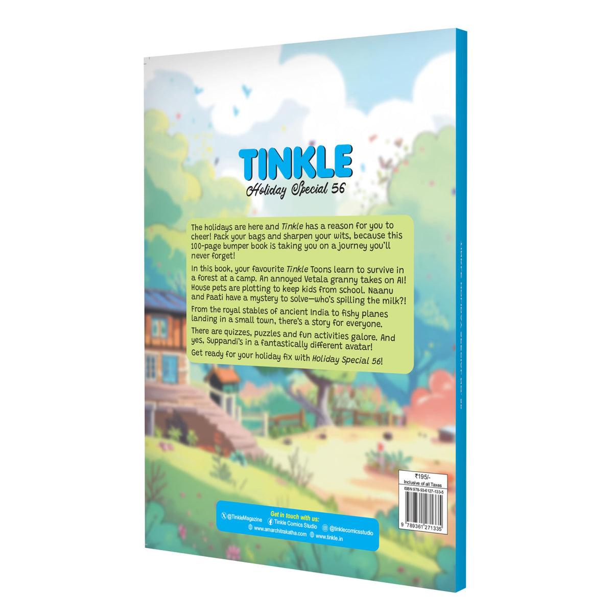 Tinkle Holiday Special No. 56 | Best Comic Book for Kids with Suppandi, Quizzes, Fun Stories & Mystery Adventures (Tinkle Collection)