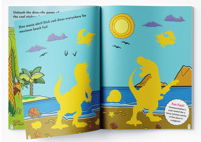 Jurassic Journey - Dinosaur Sticker Activity Book For Kids