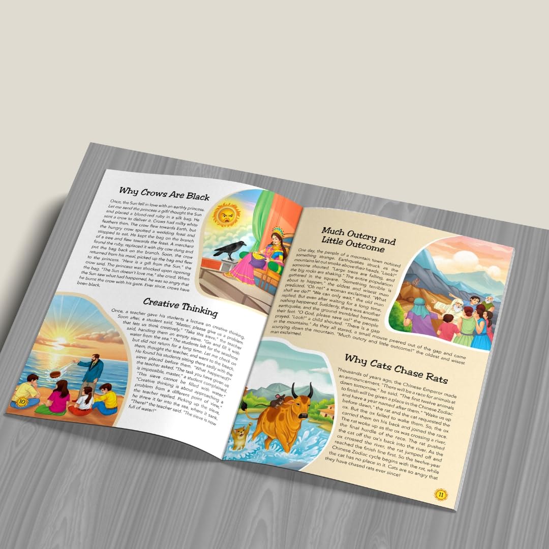 108 Grandma Stories (Illustrated) - Story Book for Kids - English Stories for Children - Bedtime Stories - Moral Story Book - Age 3+ - Read Aloud to Infants, Toddlers