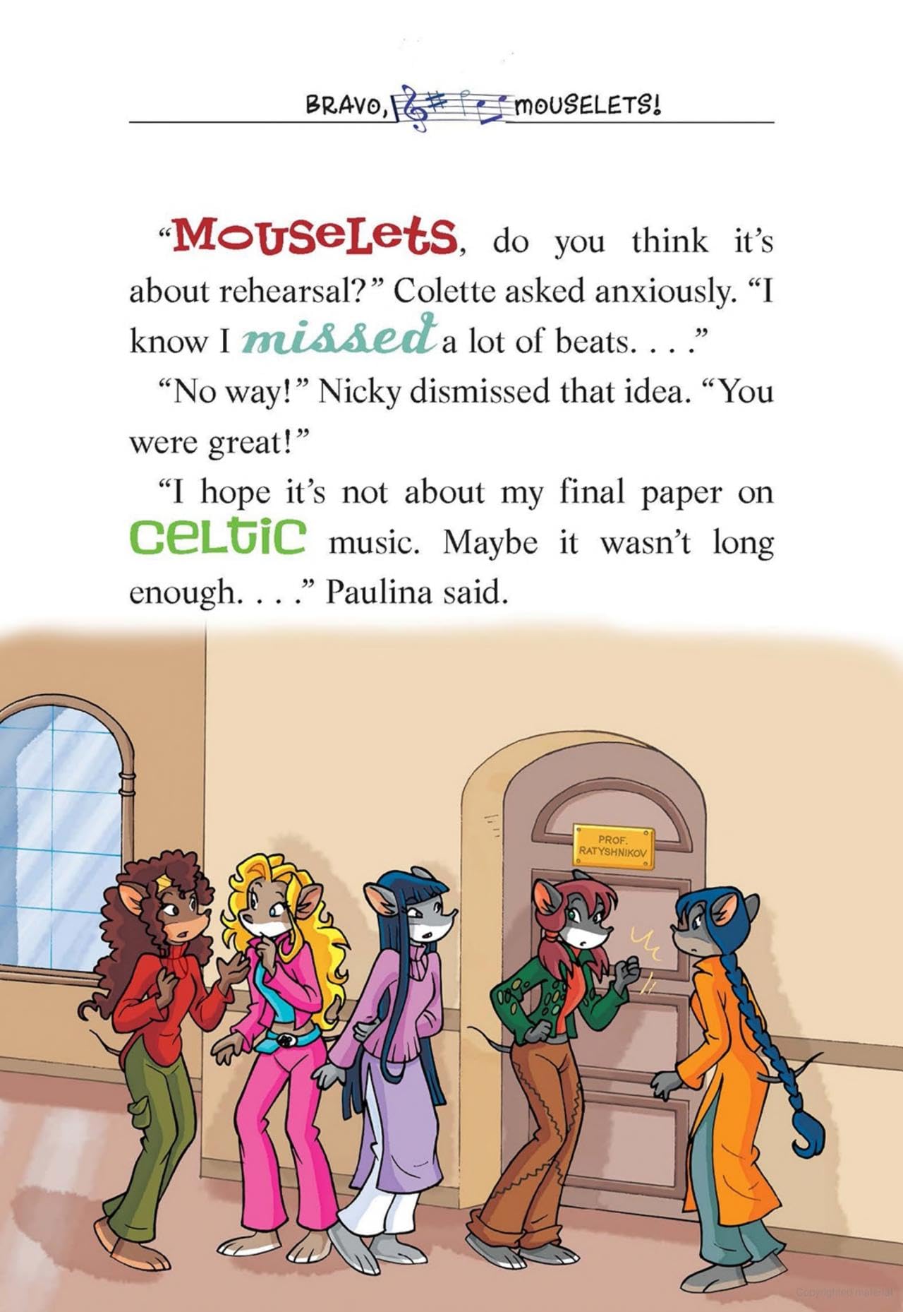 Thea Stilton #14 Thea Stilton And The Dancing Shadows: A Geronimo Stilton Adventure 