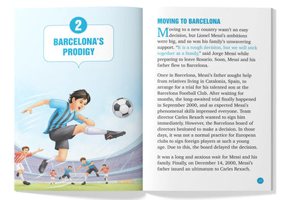 Lionel Messi: The Boy Who Became a Legend | Inspiring Journey of the Football Superstar | Leadership, Perseverance & Success | Motivational Biography ... Lessons, Fun Facts & Inspiration | Ages 7+