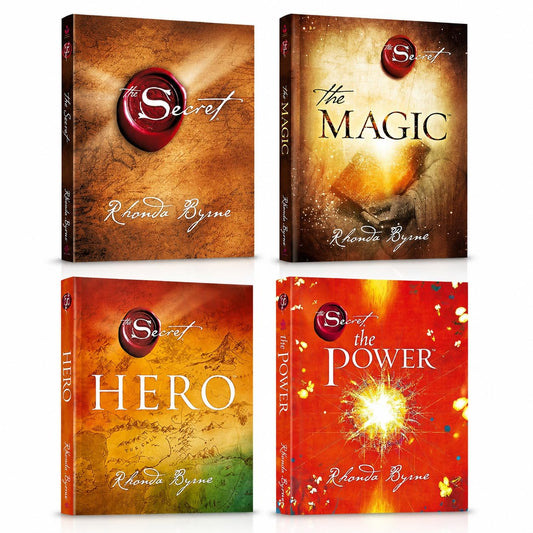 The Secret, The Magic, The Power & Hero by Rhonda Byrne – 4 Books Combo Set
