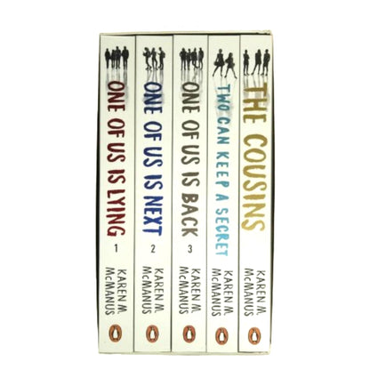 Karen M. McManus: The Special Collection 5 Books Boxset (One Of Us Is Lying, One Of Us Is Next, One Of Us Is Back, Two Can Keep A Secret and The Cousins)