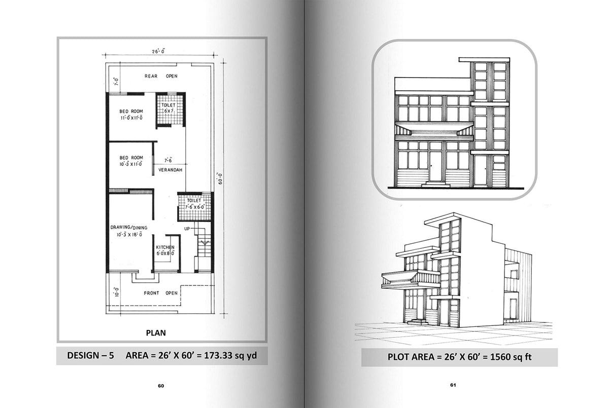 Book of House Plans and Elevations