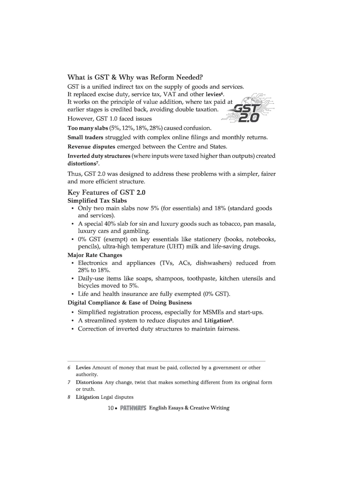 Arihant Pathways English Essays & Creative Writing for Classes 9-12 | 100+ Model Essays, Vocabulary Booster & Creative Writing Tasks | Improve School Writing, Grammar & Expression Skills
