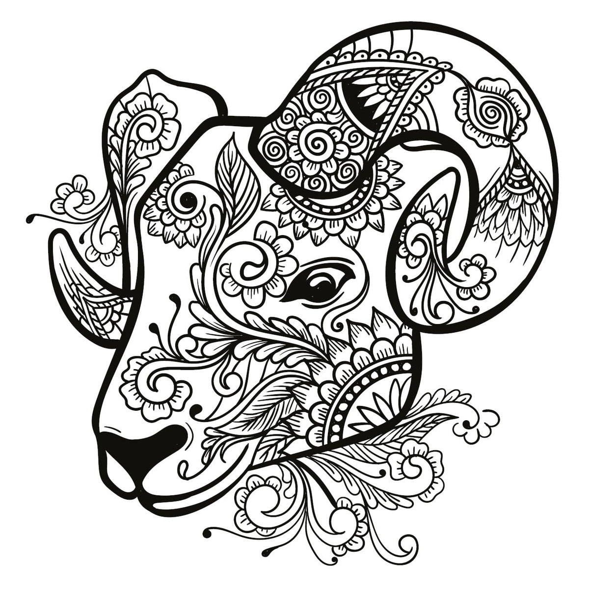 Animals Mandala Art Colouring Book 2026 for Kids (6-12 Years), Adults & Teens | Majestic Animal Art and Craft | tear out sheets | Stress Relief Art Therapy Coloring Books | Drawing & Painting Kit