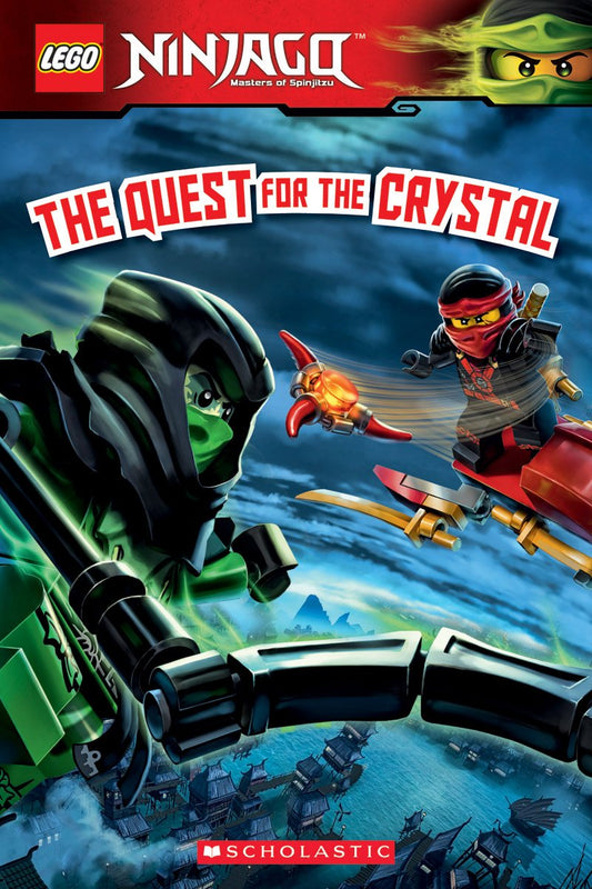 THE LEGO® NINJAGO: READER #14: THE QUEST FOR THE CRYSTAL book cover