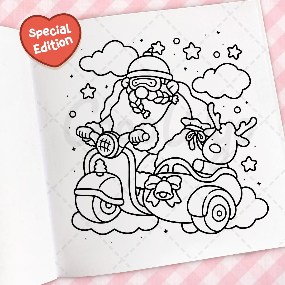 Cozy Christmas: Coloring Books for Adults by Coco Wyo | Cute Christmas Coloring Pages, Festive Cozy Scenes, Stress Relief & Relaxation: The Cute and Relaxing Festive Colouring Book