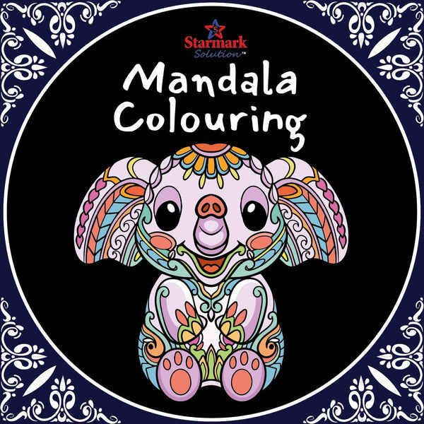 Animals Mandala Art Colouring Book 2026 for Kids (6-12 Years), Adults & Teens | Majestic Animal Art and Craft | tear out sheets | Stress Relief Art Therapy Coloring Books | Drawing & Painting Kit