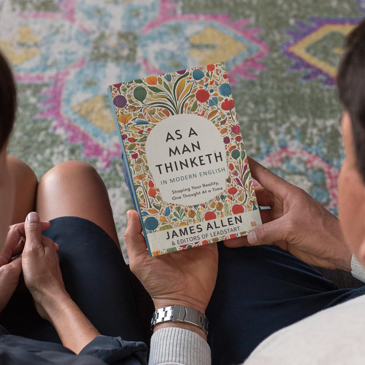 As A Man Thinketh in Modern English by James Allen [Premium Paperback] | Easy to Read Vs Original | Self Improvement Books | Human Psychology Book Under 100 Pages | Manifest and Think Better Thoughts