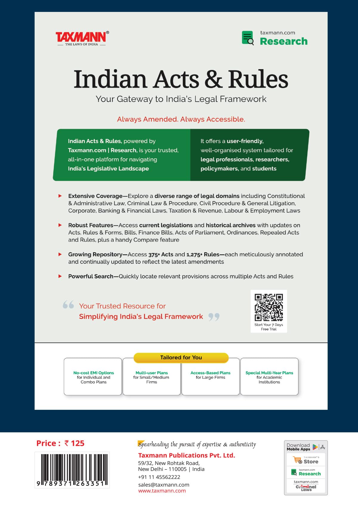 Taxmann's Right to Information Act 2005 with Rules [Bare Act with Section Notes] – Authoritative & Up-to-date Statutory Reference that Consolidates the RTI Act | Allied Rules & Regulations