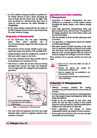 Arihant All in One History Class 11 for CBSE Exam 2026-27 | NCERT Based Complete Theory, Practice Exercises, CBQs, A-R, Sample Papers & Mind Maps | Revised Edition as per Latest Syllabus