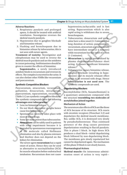 Pharmacology for Physiotherapy Students, 4/E | Thoroughly Revised BPT Textbook with Flowcharts, Compare & Contrast Tables and Mnemonics for Musculoskeletal & Drug Therapy Topics
