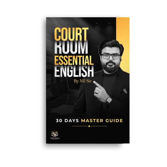 Courtroom Essential English by Man Mohan Joshi Sir