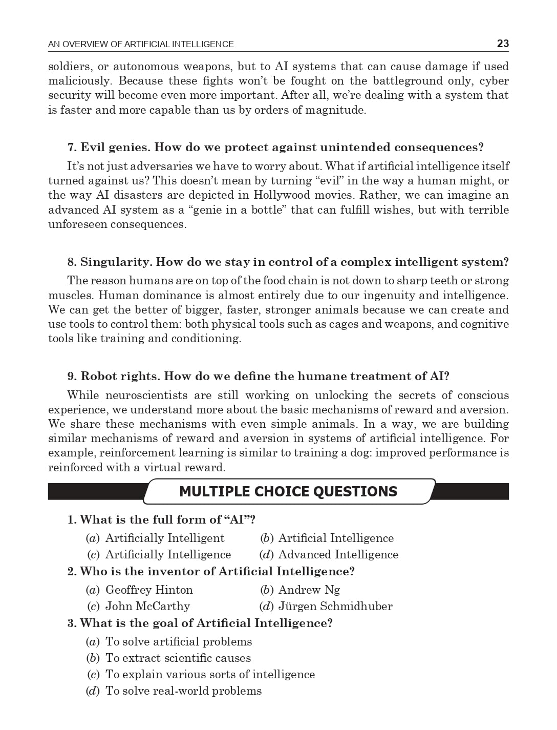 Artificial Intelligence for Engineers