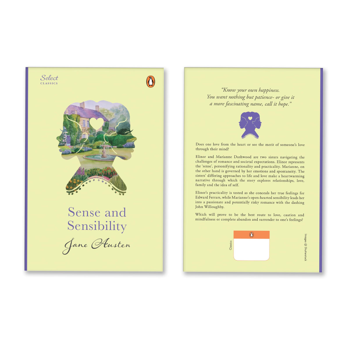 Penguin Select Classics: Sense and Sensibility: (Original, Unabridged Classic, Premium Hardbound Collector's Edition, Ideal for Gifting)