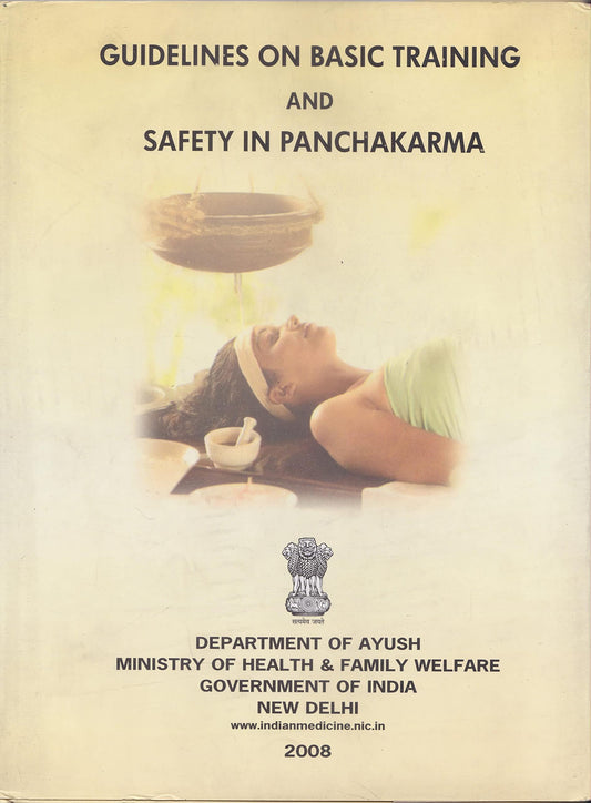 Guidelines on Basic Training and Safety in Panchakarma book cover