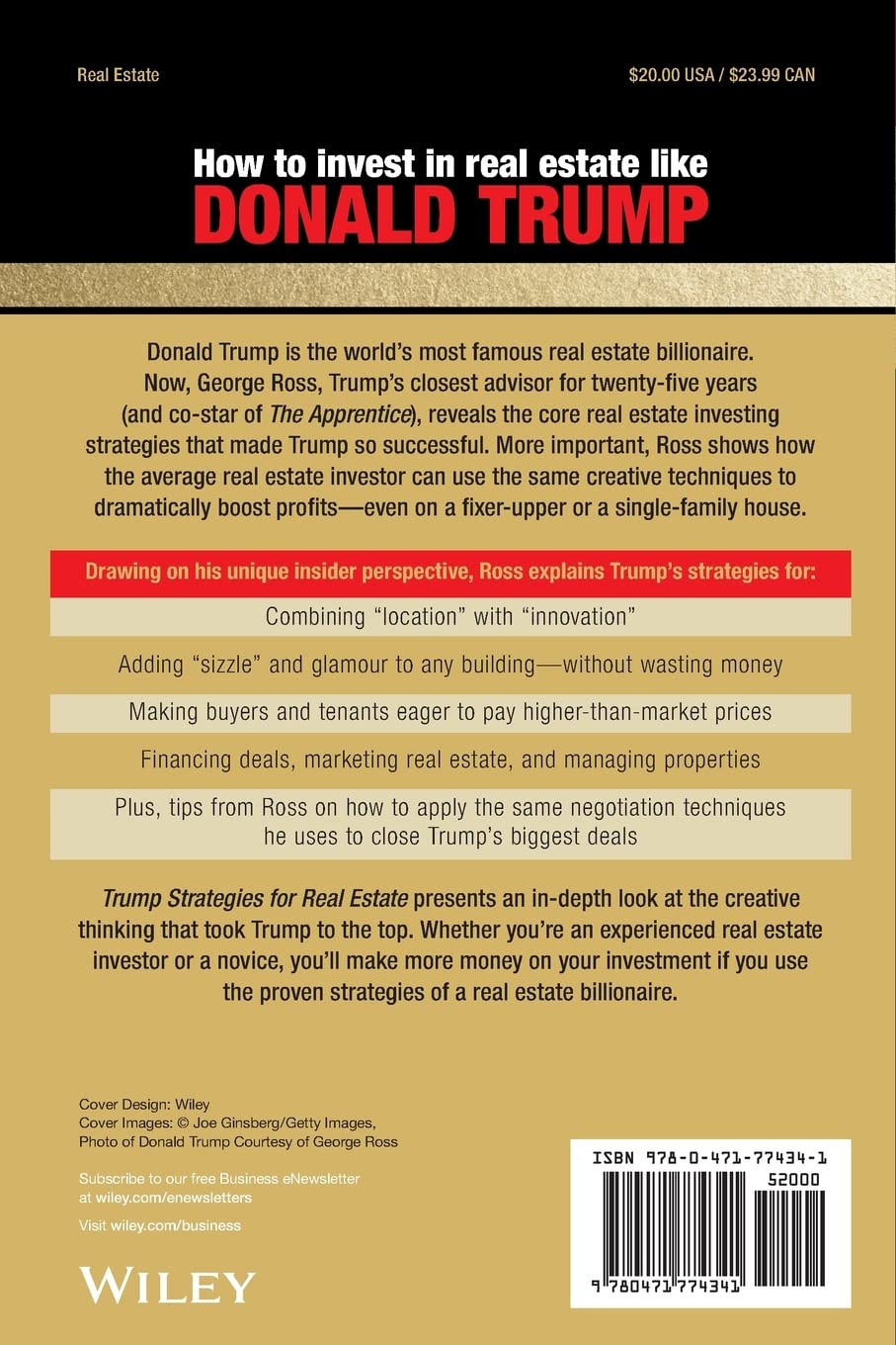 Trump Strategies for Real Estate - Billionaire Lessons for the Small Investor