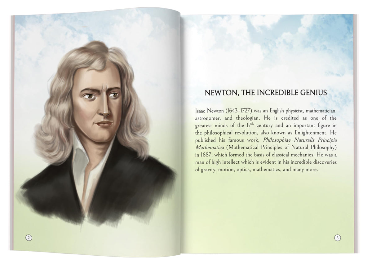 Illustrated Biography For Kids - Isaac Newton-Extraordinary Scientist Who Changed The World