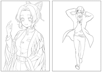 Anime colouring book best GIFT for KIDS