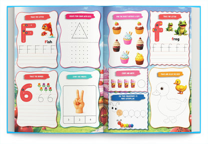 Activity Book for 4 Year Old | Best Selling 1001 Brain Booster Books for 4+ Year Old Children | Kids Activity Book - Puzzles, Mazes, Colouring, Dot-To-Dot, Matching, Seek & Find, Spot the Difference