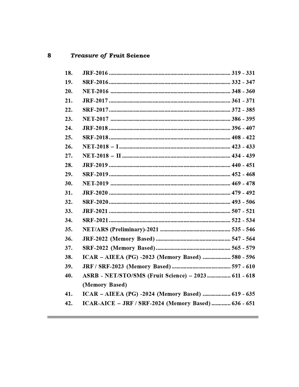 Treasure Of Fruit Science (8th Revised Edition,2025) [Paperback] ASHOK YADAV and SUNIL KUMAR