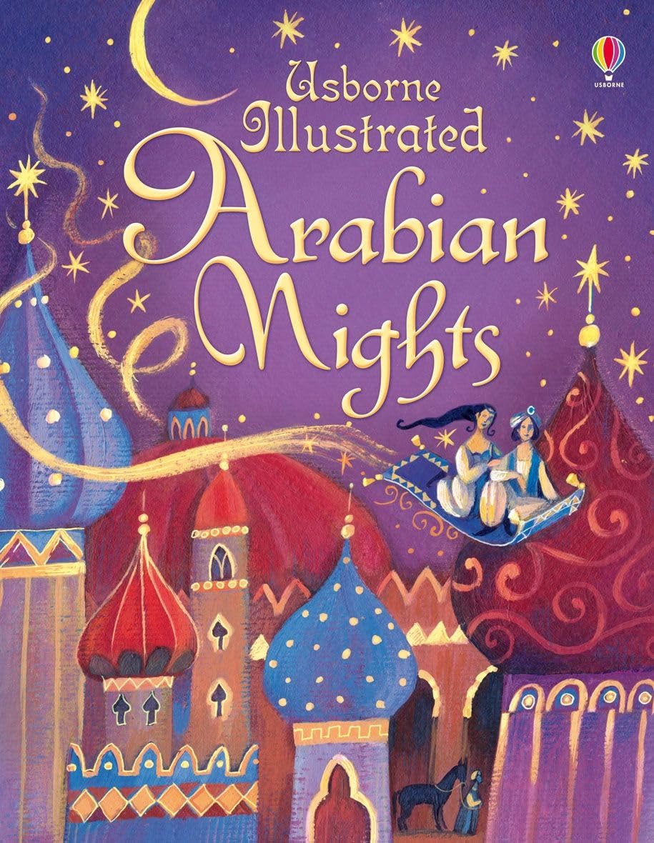 ILLUSTRATED ARABIAN NIGHTS book cover