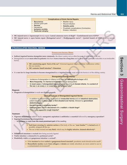 Surgery Essence, 11/E for NEET PG, INI-CET and FMGE Aspirants | PGMEE Solved PYQs (1985-2025) with Concept Synopses, Image-Based Questions and High-Yield Tables: 1